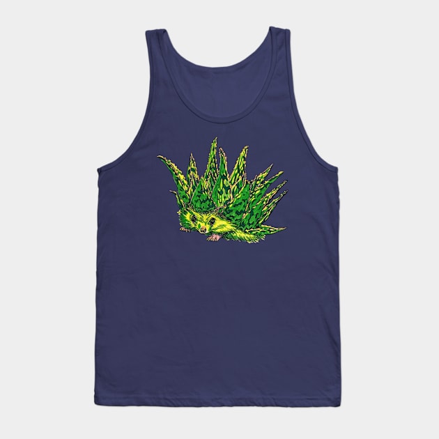 Hedgehog Aloe Tank Top by RaLiz